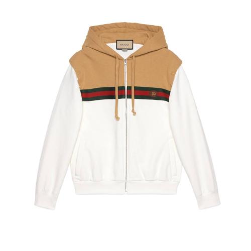  GUCCI古驰 22年秋冬 男士 织带针织棉卫衣 660292 XJDHD 2109