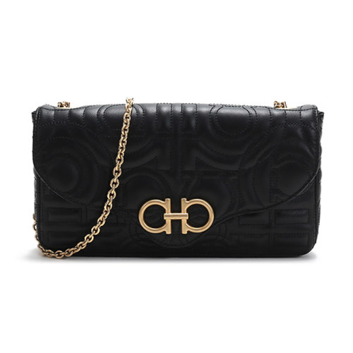 SalvatoreFerragamo/菲拉格慕 女士牛皮迷你单肩斜挎包22D699