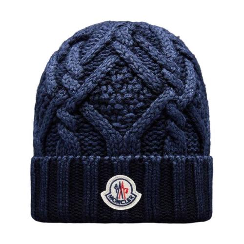  MONCLER蒙可蒙克莱 22年秋冬 男士 帽子 Wool Beanie H20913B0004804629783