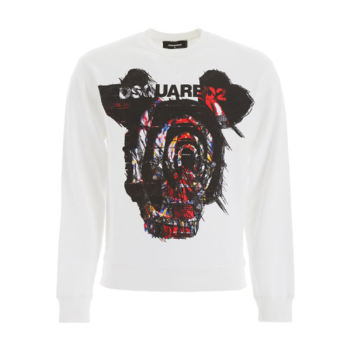 Dsquared2/D二次方  秋冬 圆领 男性 logo  男卫衣 S71GU0312 S25305 100