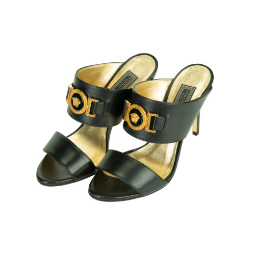 VERSACE/范思哲 轻微瑕疵 美杜莎高跟鞋 60208663872383