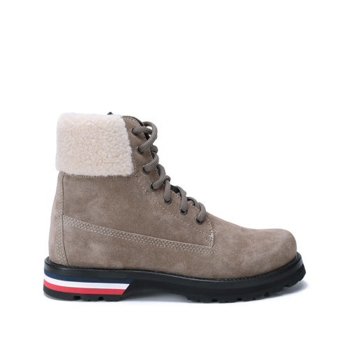 Moncler/蒙克莱 男士绒面革/织物VANCOUVER系带靴子短靴 4F70000 02SYB