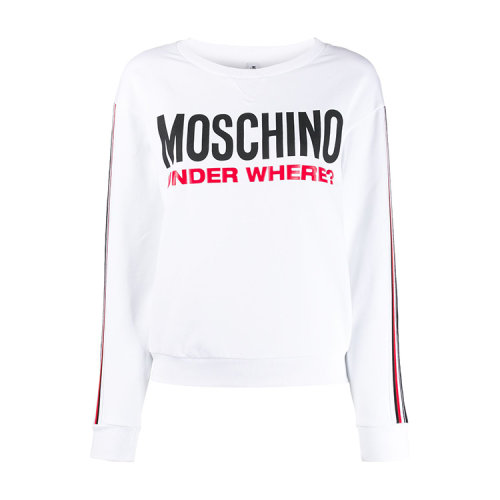 MOSCHINO/莫斯奇诺 秋冬 百搭 女性 白色 女卫衣 A1712 9001 1
