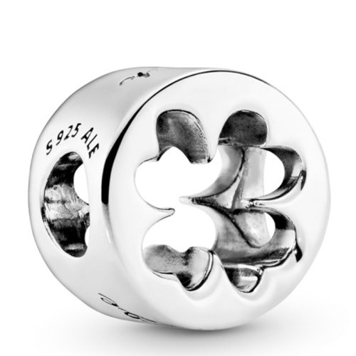 PANDORA/潘多拉 女士银色925银四叶草镂空造型串珠 797868