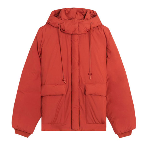 KENZO/高田贤三 凯卓女装 时尚百搭 女士 连帽尼龙羽绒服 FA62OU066563.03