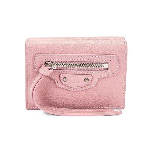  Balenciaga/巴黎世家 女士粉色皮革钱包 64010715Y0Y6903 PLSX