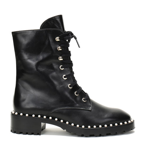 Stuart Weitzman/斯图尔特韦茨曼 女士牛皮系带短靴 ALLIE