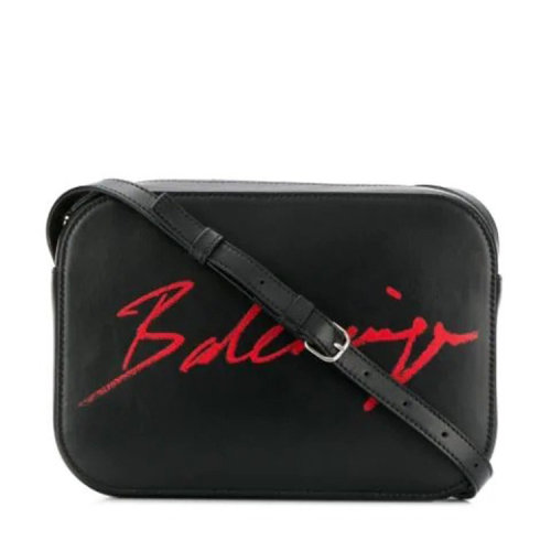 Balenciaga/巴黎世家  女包女士黑色皮革时尚百搭斜挎包单肩包   5523701ED2N1000  GMH012AB