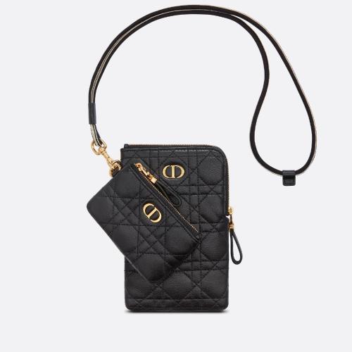  DIOR迪奥 22年秋冬 女士 手拿包 Dior Caro 多功能手拿包 S5036UWHC_M900 预定商品1-3周发货