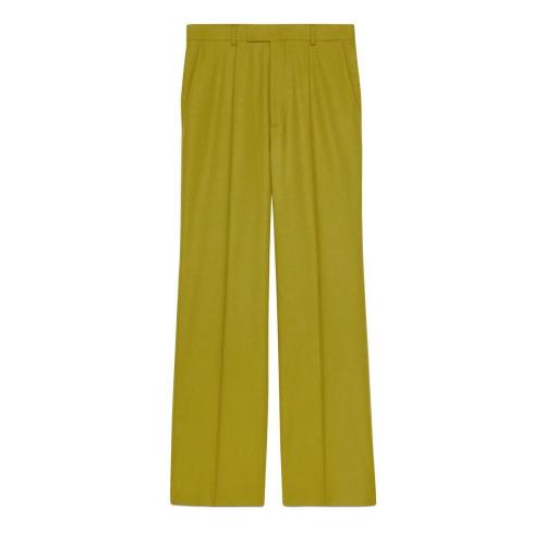  GUCCI古驰 22年秋冬 男士 法兰绒正装西裤 672086 ZAD94 3604