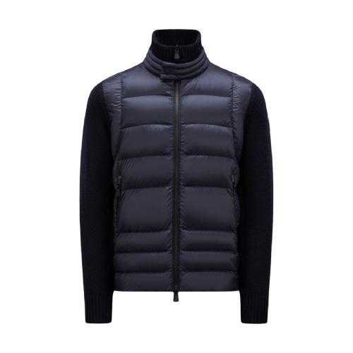  MONCLER蒙可蒙克莱 22年秋冬 男士 羽绒服 Padded Wool Cardigan H20979B0000494778771