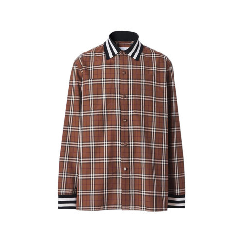 BURBERRY/博柏利【22春夏新款】男款棉质长袖休闲衬衫 80481811