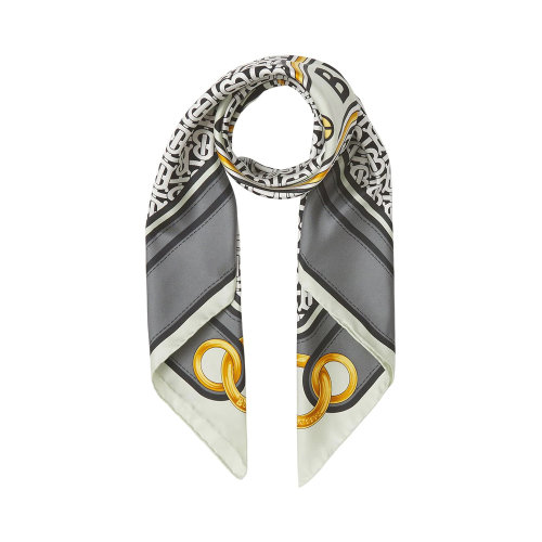 BURBERRY/博柏利 男女同款中性蒙太奇印花方巾丝巾围巾 804176 多色可选