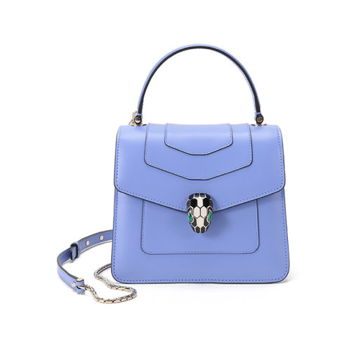 BVLGARI/宝格丽  女士小号SERPENTI FOREVER系列牛皮蛇头扣手提单肩斜挎包 290517