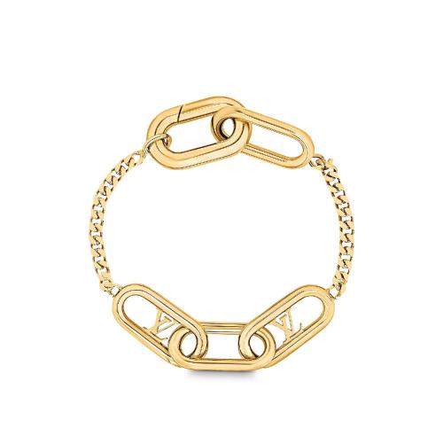  LV路易威登 22年秋冬 男士 手链 MINI SIGNATURE CHAIN 手链 M00325 M00326 预定商品2-8周发货