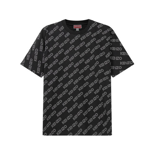 KENZO/高田贤三 【22秋冬新款】 女士棉质宽松版圆领短袖T恤 2TS014 4SO