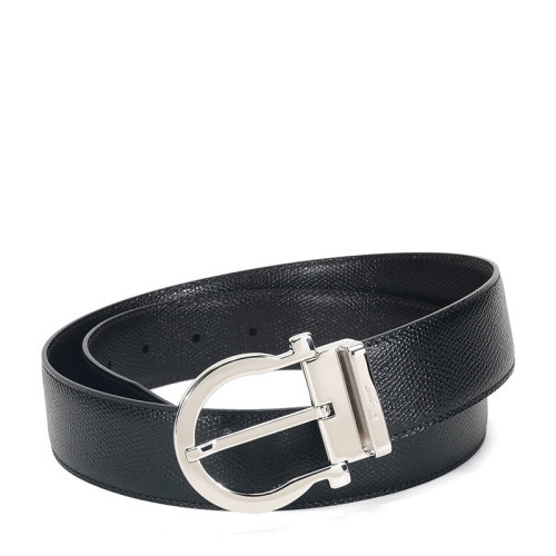 SalvatoreFerragamo/菲拉格慕 男士牛皮针扣式双面皮带腰带 679781