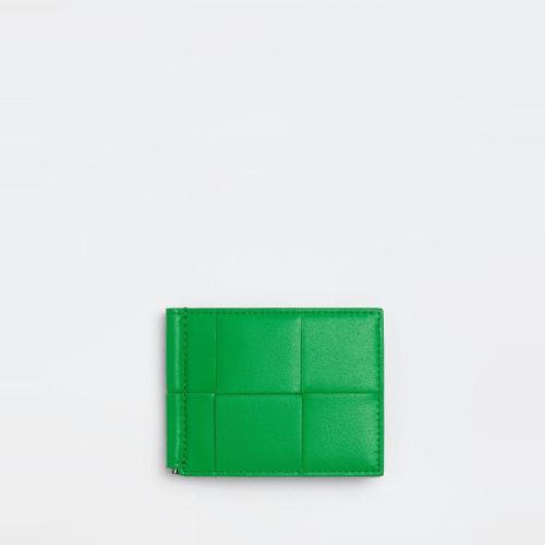  BV葆蝶家 22年秋冬 男士 钱包 portefeuille avec pince a billets 667039VBWD23724