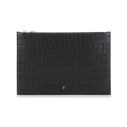 Alexander McQueen/亚历山大麦昆  男士皮革扁平手拿包 649233 DZTIY