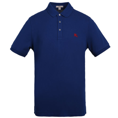 BURBERRY/博柏利 巴宝莉男装 男士 蓝色棉质时尚短POLO 40612331