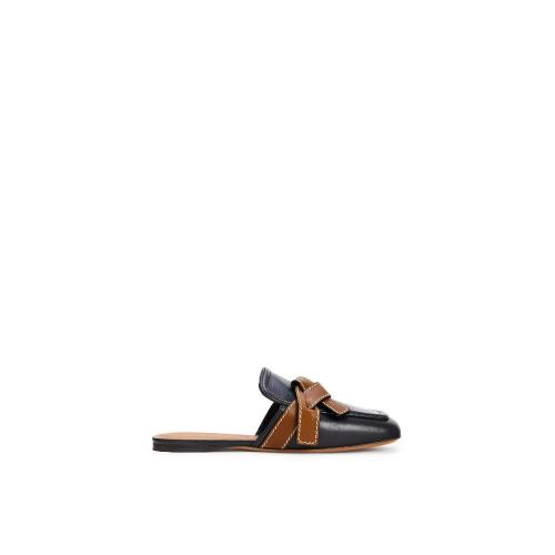 LOEWE罗意威  女士 平底鞋 Gate flat mule in calf L815379X04-1329 预定商品1-3周发货