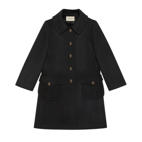 GUCCI/古驰 饰标识纽扣羊毛女士大衣626300ZHW03