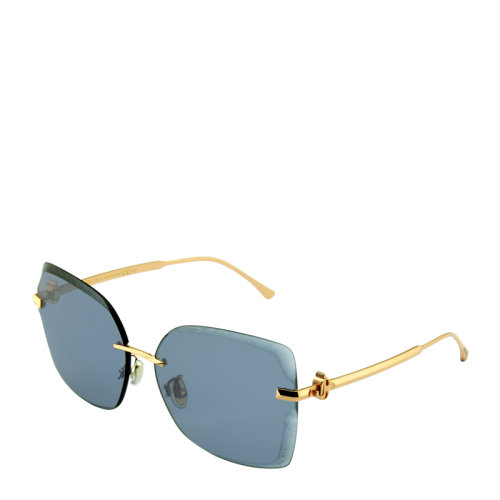 Jimmy Choo/周仰杰 吉米周 简约 时尚 优雅 蝶形 无框 女士 太阳镜 镜片 切割 墨镜 眼镜 CORIN/G/S 62mm Jimmy Choo 周仰杰