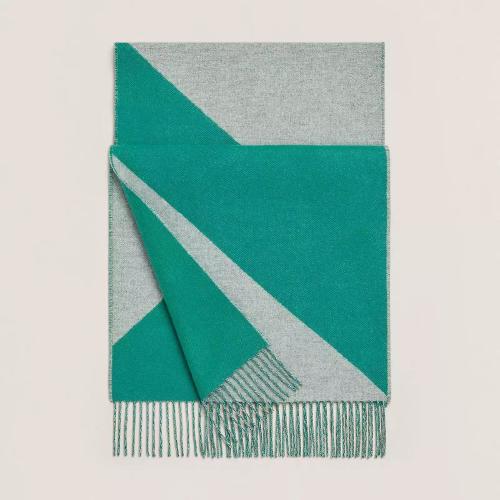  HERMES爱马仕 22年秋冬 女士 围巾 Echarpe Casaque en Biais H259094S 02