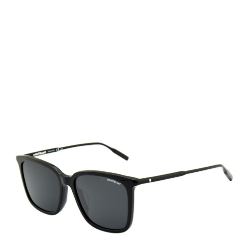 MontBlanc/万宝龙 精致 时尚 复古 板材 方框 男女款 防紫外线 太阳镜   墨镜 眼镜 MB0084SK 56mm