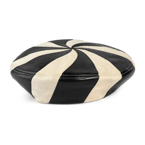  GUCCI古驰 22年秋冬 女士 皮革贝雷帽 715382 3HH33 9060