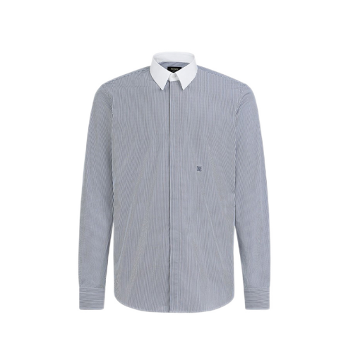 Fendi芬迪 新款男士衬衫 at 条纹 40