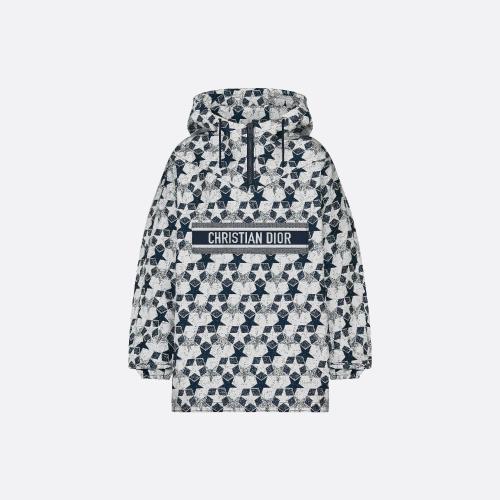  DIOR迪奥 22年秋冬 女士 夹克 连帽厚夹克 217C10A2977_X5803