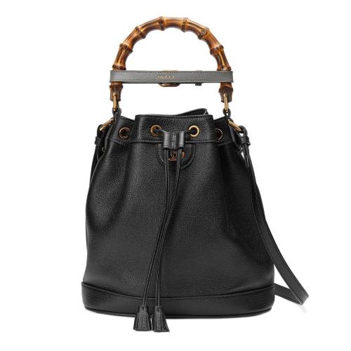  GUCCI古驰 22年秋冬 女士 Gucci Diana竹节小号水桶包 724652 UAAAY 1092