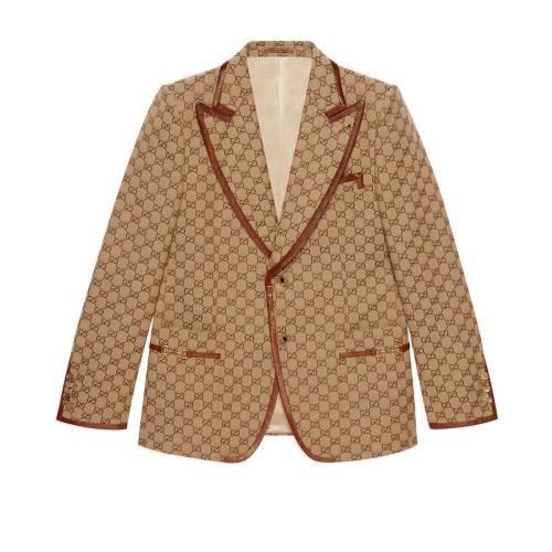  GUCCI古驰 22年秋冬 男士 GG帆布夹克 668049 Z8ARW 2190