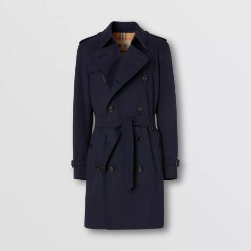  BURBERRY 22年秋冬 男士 肯辛顿版型 – 中长款 Heritage Trench 风衣 80583321