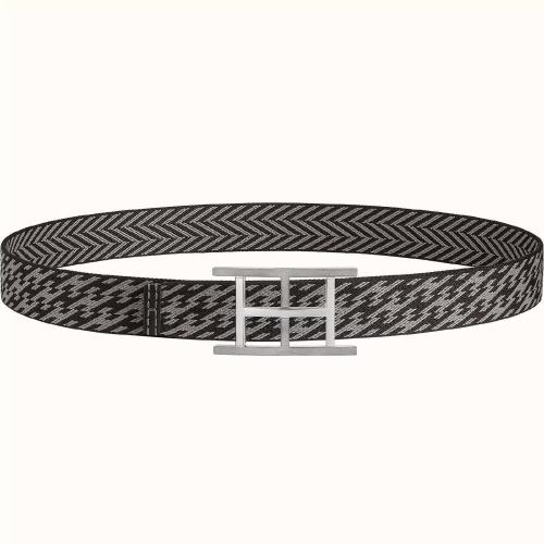  HERMES爱马仕 22年秋冬 男士 腰带 Boucle de ceinture Inside H %26 Sangle H 32?mm H081669CK