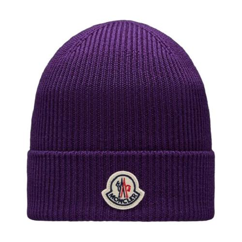  MONCLER蒙可蒙克莱 22年秋冬 男士 帽子 羊毛便帽 H20913B70500A9342632