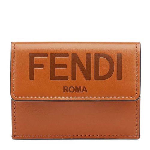 FENDI/芬迪 MICRO TRIFOLD系列牛皮革钱包 8M0395 AAYZ