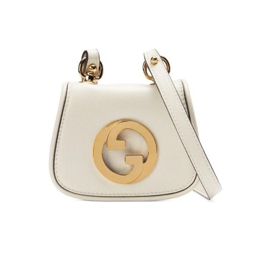  GUCCI古驰 22年秋冬 男士 Gucci Blondie系列饰肩带钱包 698635 UXX0G 9022