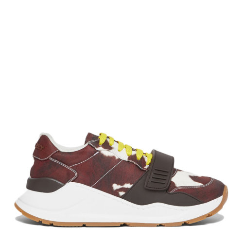 BURBERRY/博柏利 女士时尚奶牛印花尼龙运动鞋休闲鞋跑步鞋女鞋 8016505