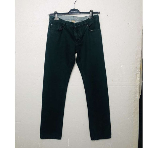 BURBERRY/博柏利 绿色男士牛仔长裤