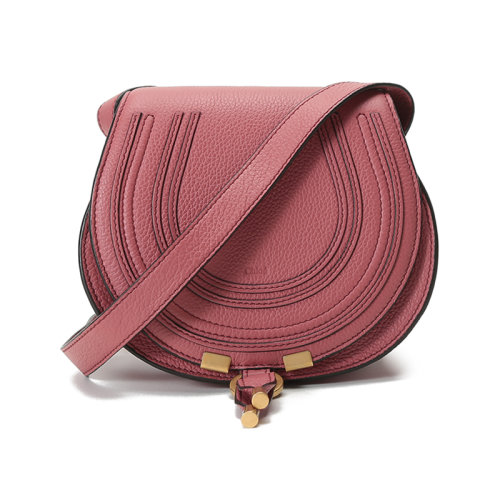 CHLOE/克洛伊 女士Marcie系列牛皮圆形单肩斜挎包马鞍包 CHC21AS680F01