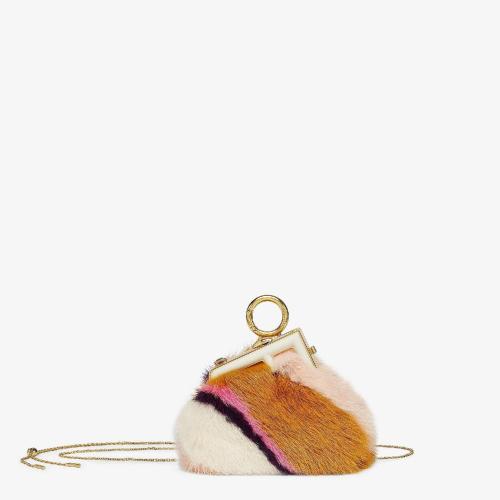 FENDI芬迪 22年秋冬 女士 挂饰 Nano Fendi First Charm 7AS051AJPWF0W52