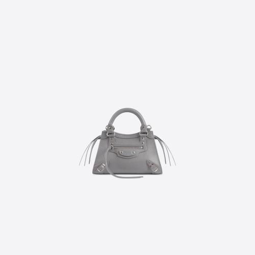  BALENCIAGA巴黎世家 22年春夏 女士 手提包 Womens Neo Classic Mini Handbag in Grey 6980671