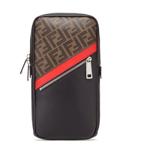 FENDI/芬迪  男包 经典双F 男士单肩斜挎包 7VZ033A9XSF199B HKY012467