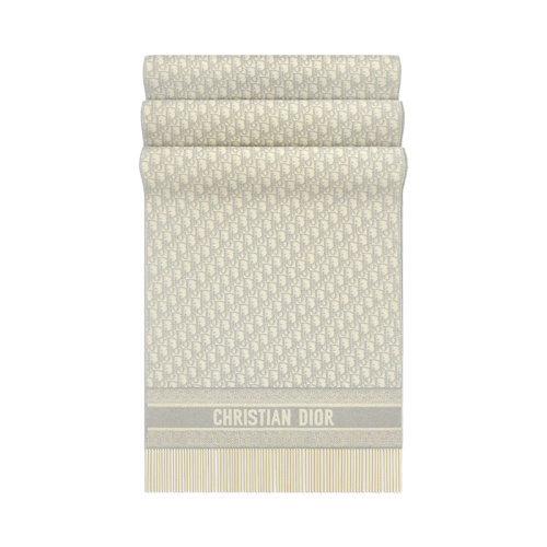 DIOR/迪奥    女士灰色老花羊绒围巾 01CDO309I093_C810