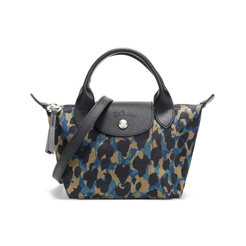 Longchamp/珑骧  女士LE PLIAGE系列迷你款织物短柄手提单肩斜挎包饺子包 1500 310