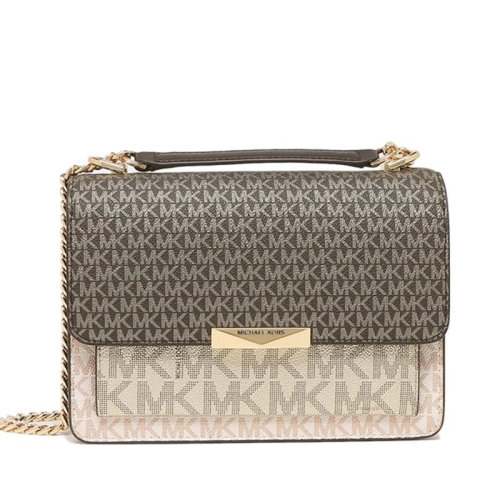 Michael Kors/迈克·科尔斯 老花满印 翻盖设计 百搭款 女款 30H1GJ4L9V