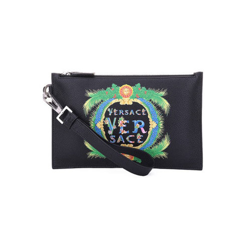 VERSACE/范思哲  女包 时尚 女士黑色手拿包 VERSACE-CEDP84725DVSIG-41MP