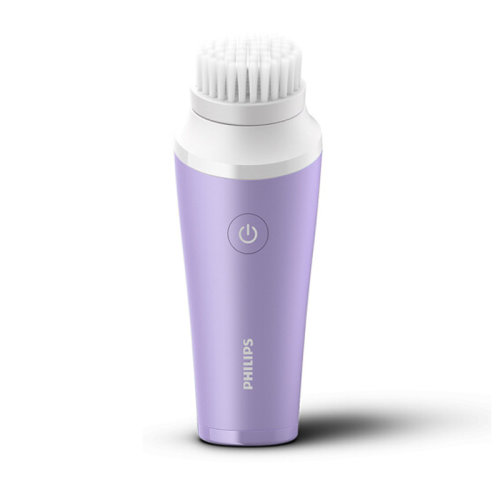 Philips/飞利浦 洁面仪 洗脸仪 迷你净颜幻彩 洗面仪 洗脸刷 静谧紫 BSC111